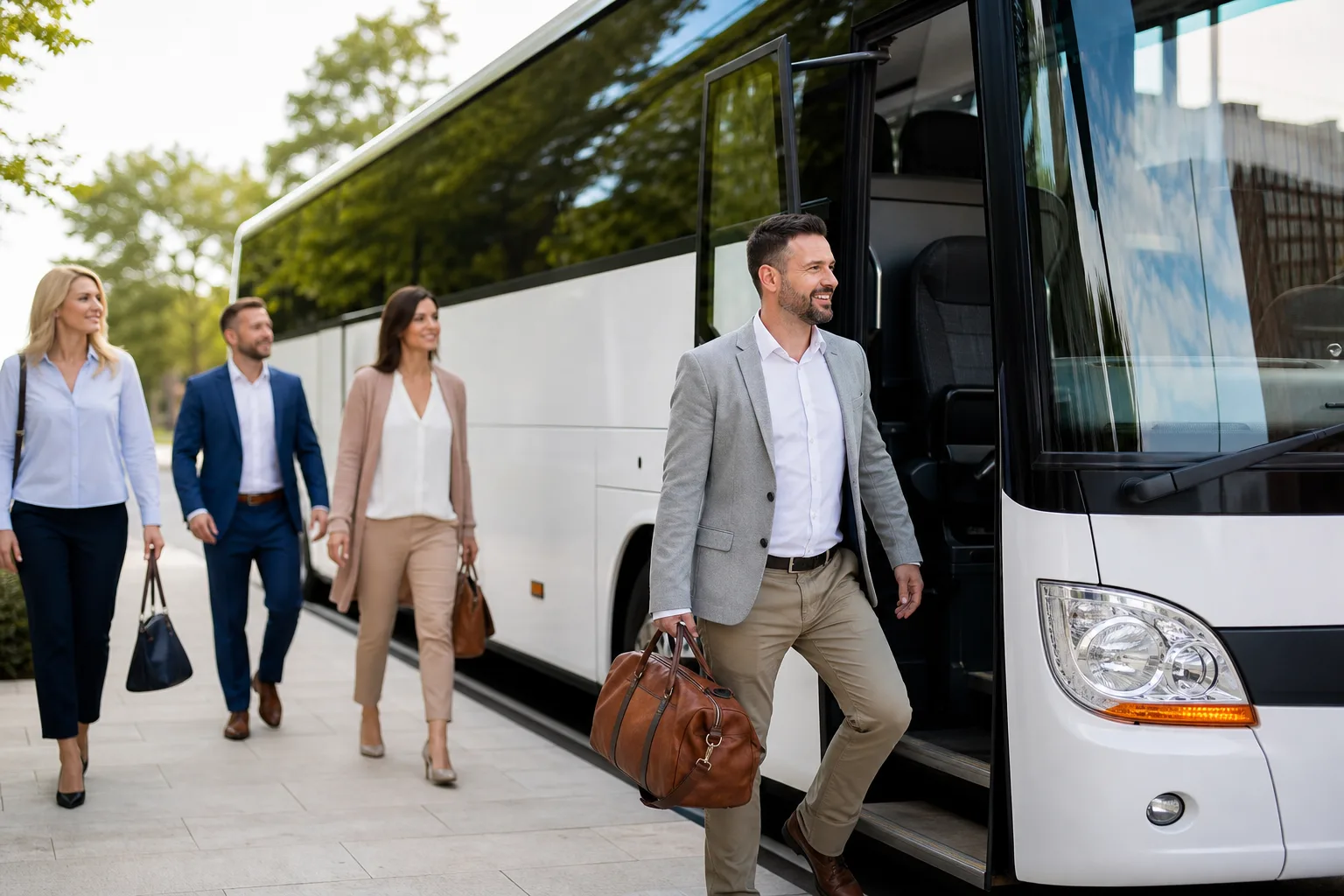 Charter Bus intake preview