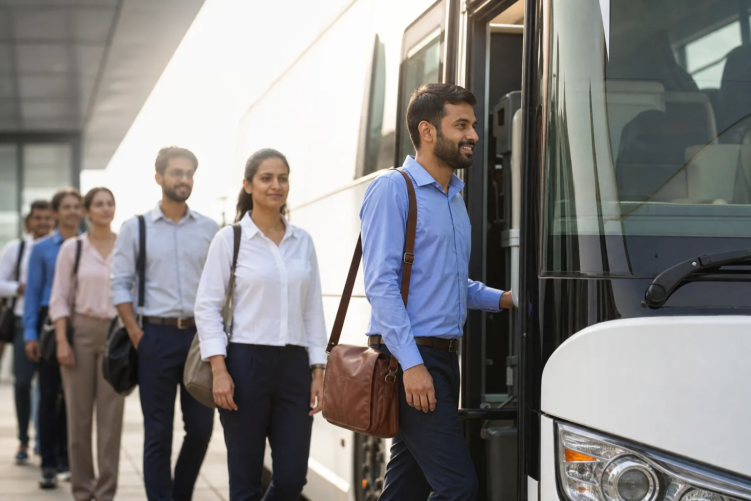 Employee Shuttle intake preview