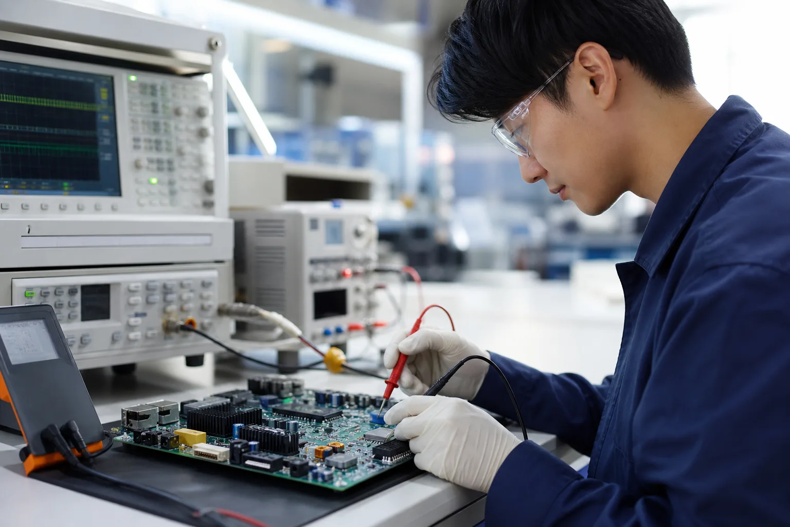 Electronics Testing intake preview
