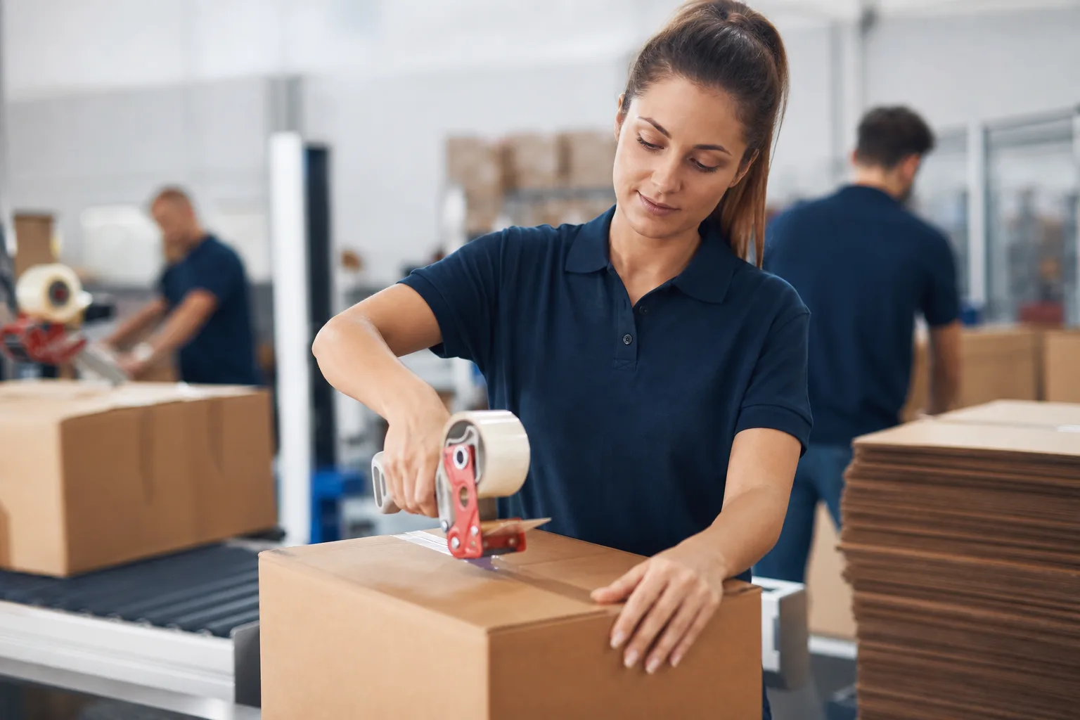 Packaging intake for Manufacturing and Industrial