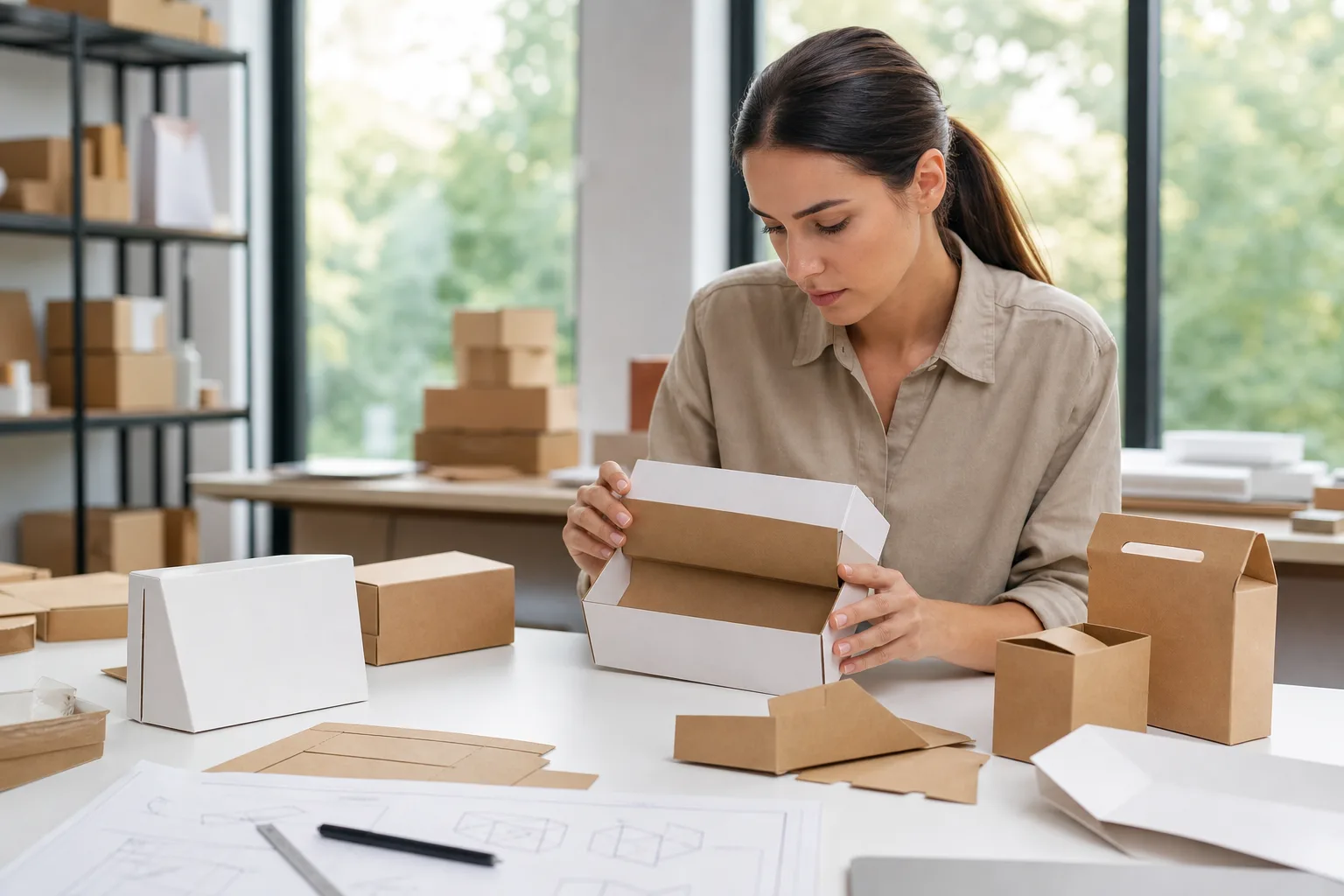Product Packaging Design intake preview