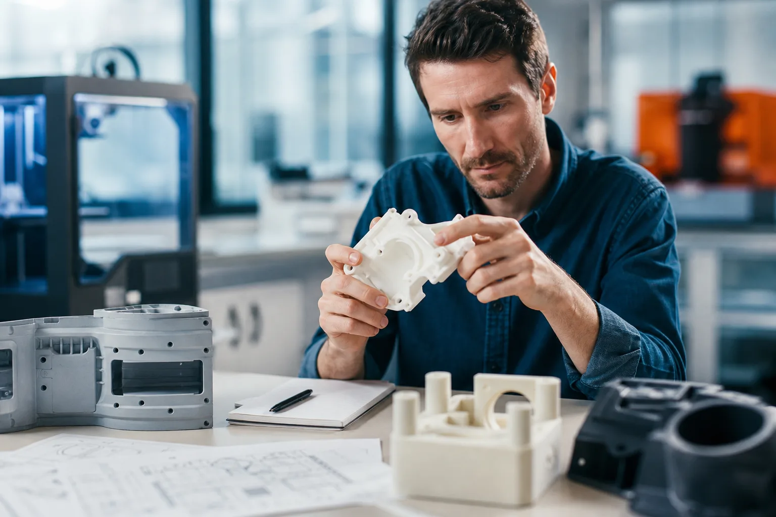 Plastic Prototyping intake preview