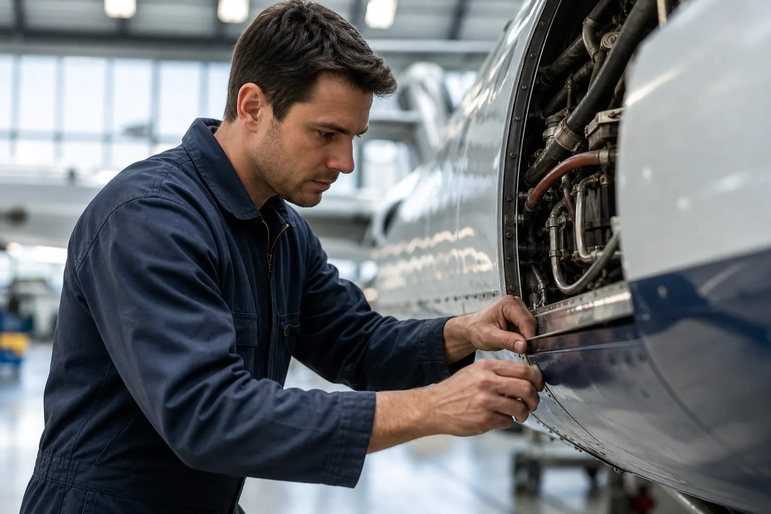 Aircraft Maintenance intake for Marine and Aviation