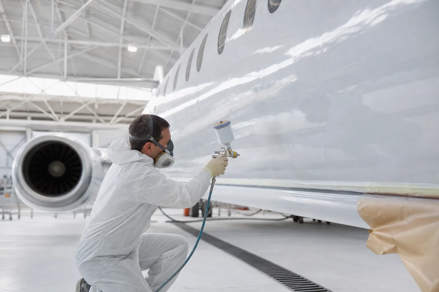 Aircraft Paint intake preview