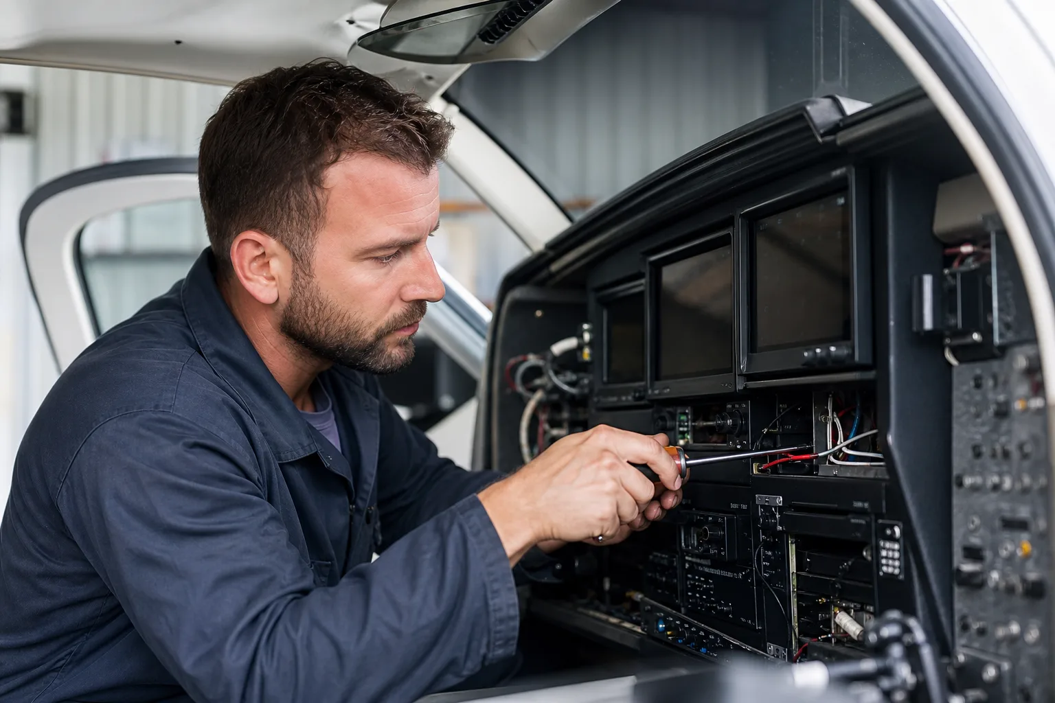 Avionics Installation intake preview