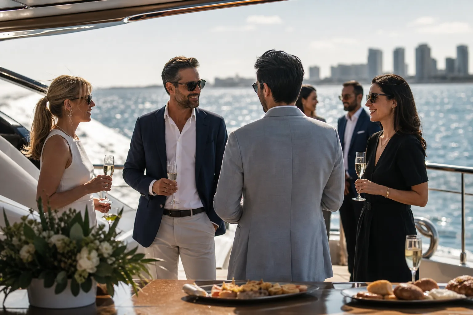 Corporate Yacht Event intake preview