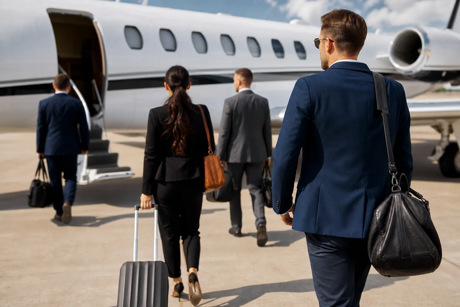 Group Air Charter intake preview