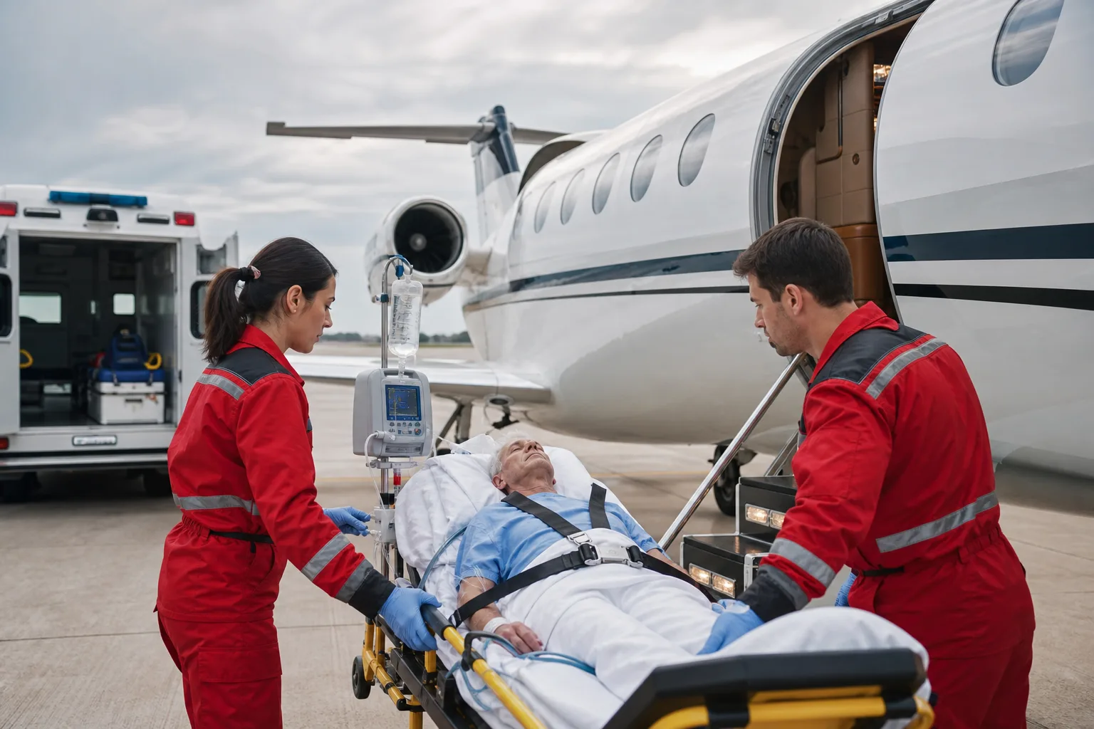 Medical Air Charter intake preview