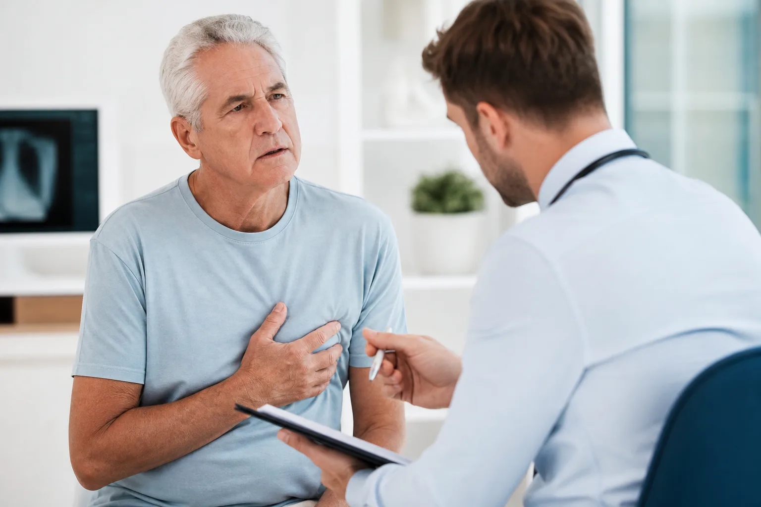 Chest Pain Evaluation intake preview