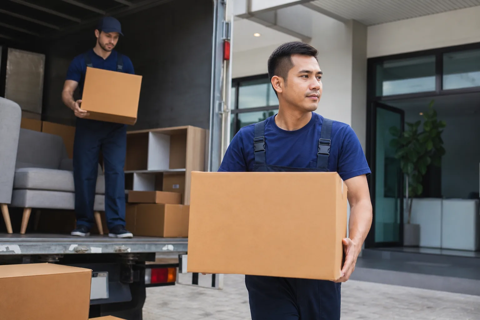 Commercial Moving intake for Moving and Storage