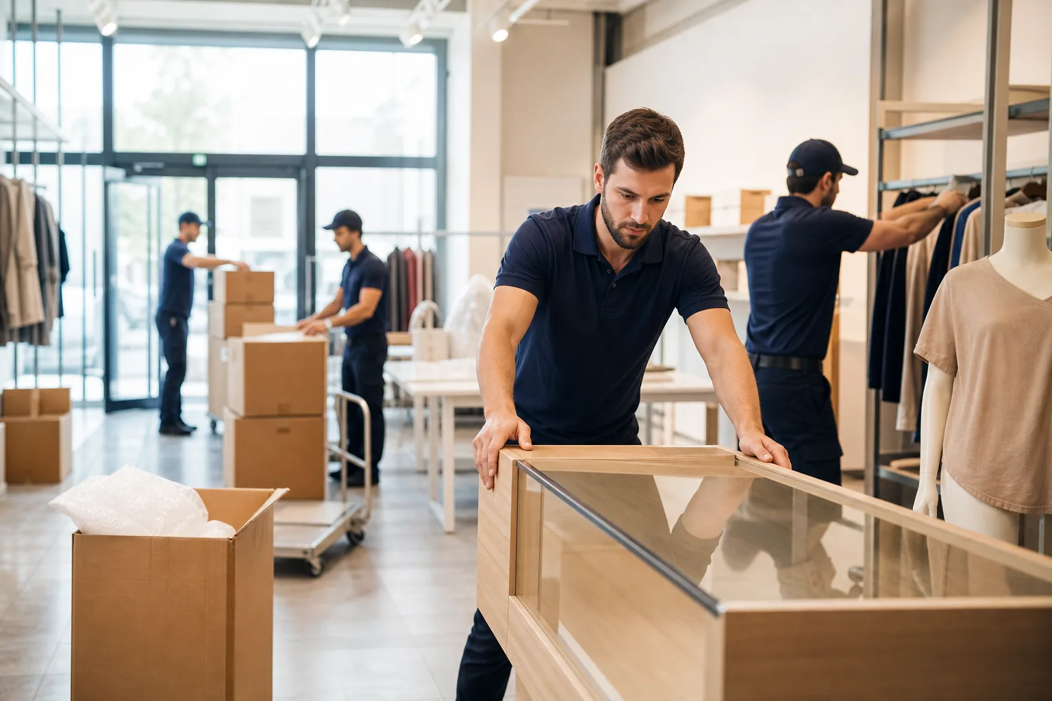 Retail Store Move intake preview