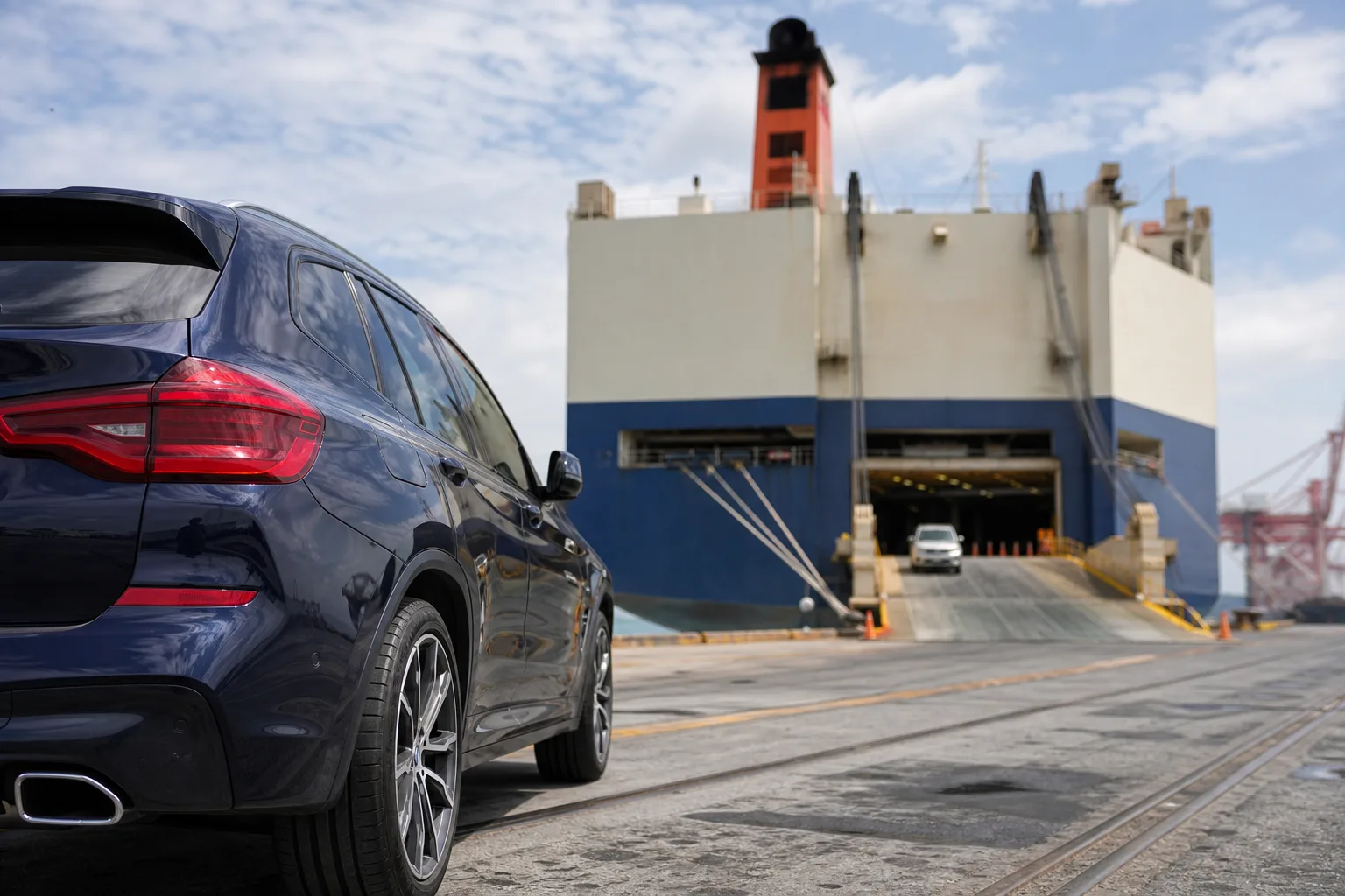 International Vehicle Shipping intake preview