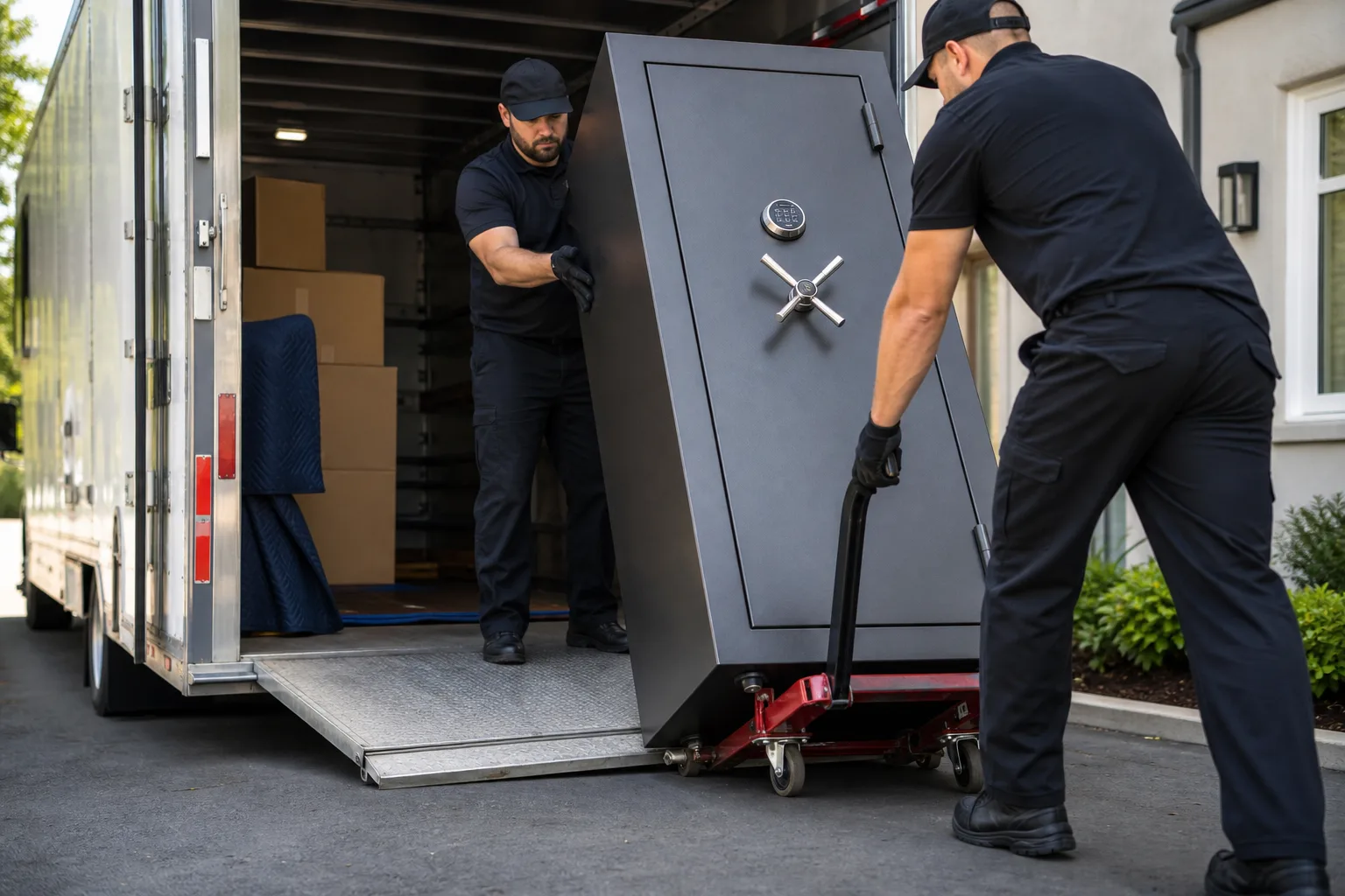 Gun Safe Moving intake preview