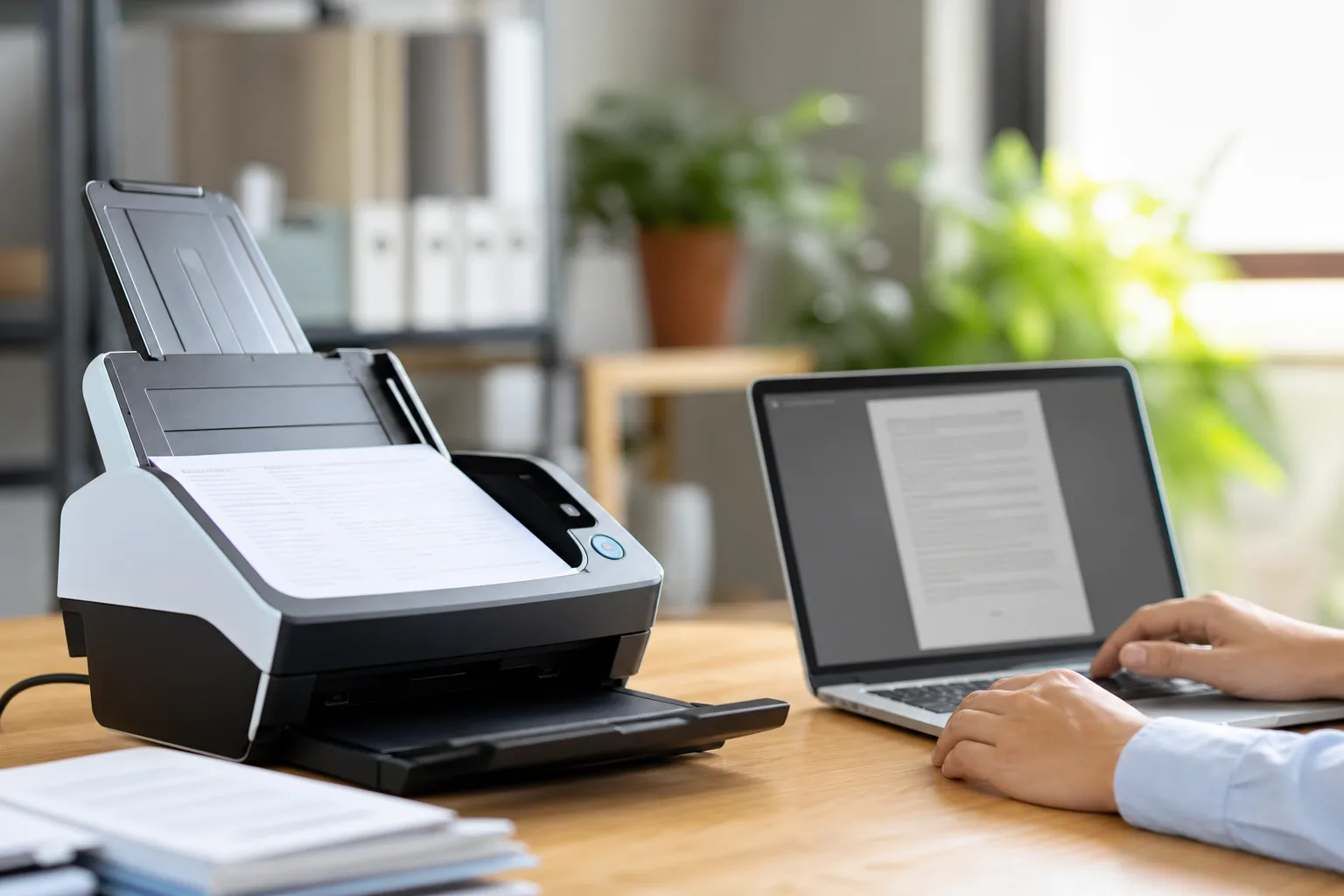 Document Scanning intake preview