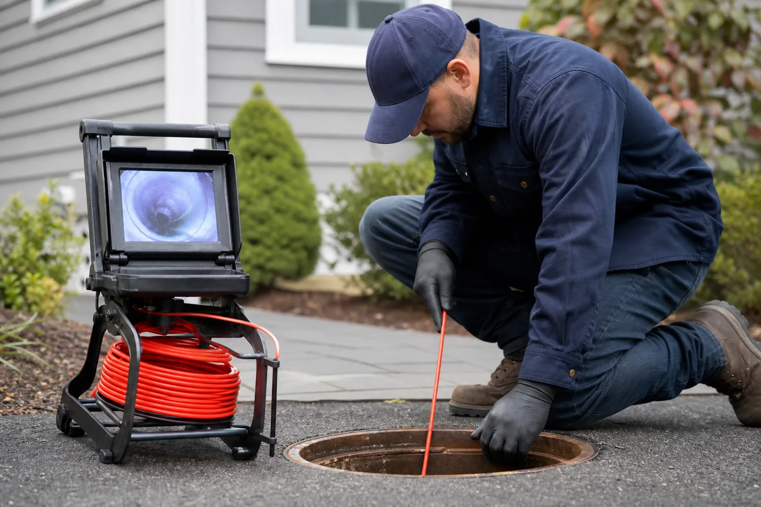 Sewer Scope Inspection intake preview