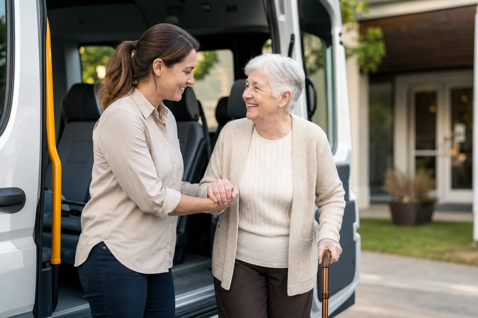 Transportation to Day Program intake preview