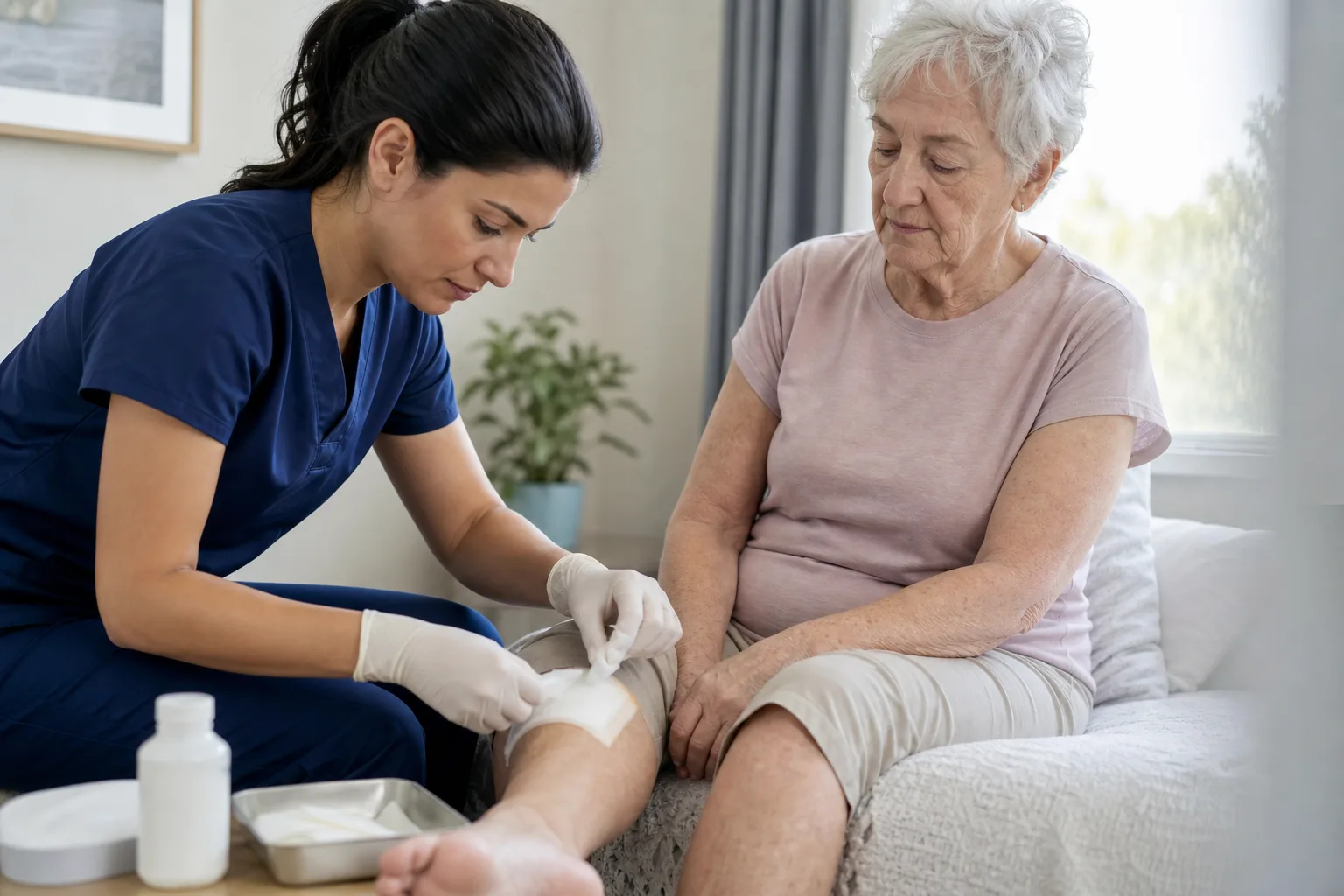 Wound Care intake preview
