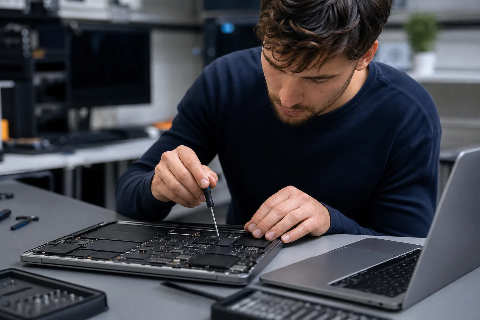 Mac Repair intake preview