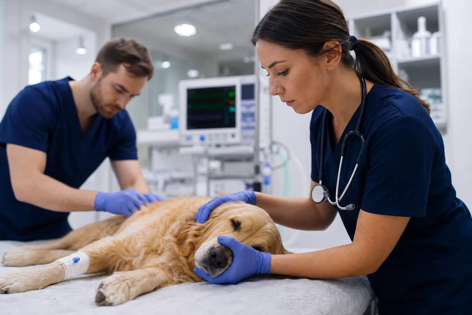 Emergency Veterinary Care intake for Veterinary and Pet Care