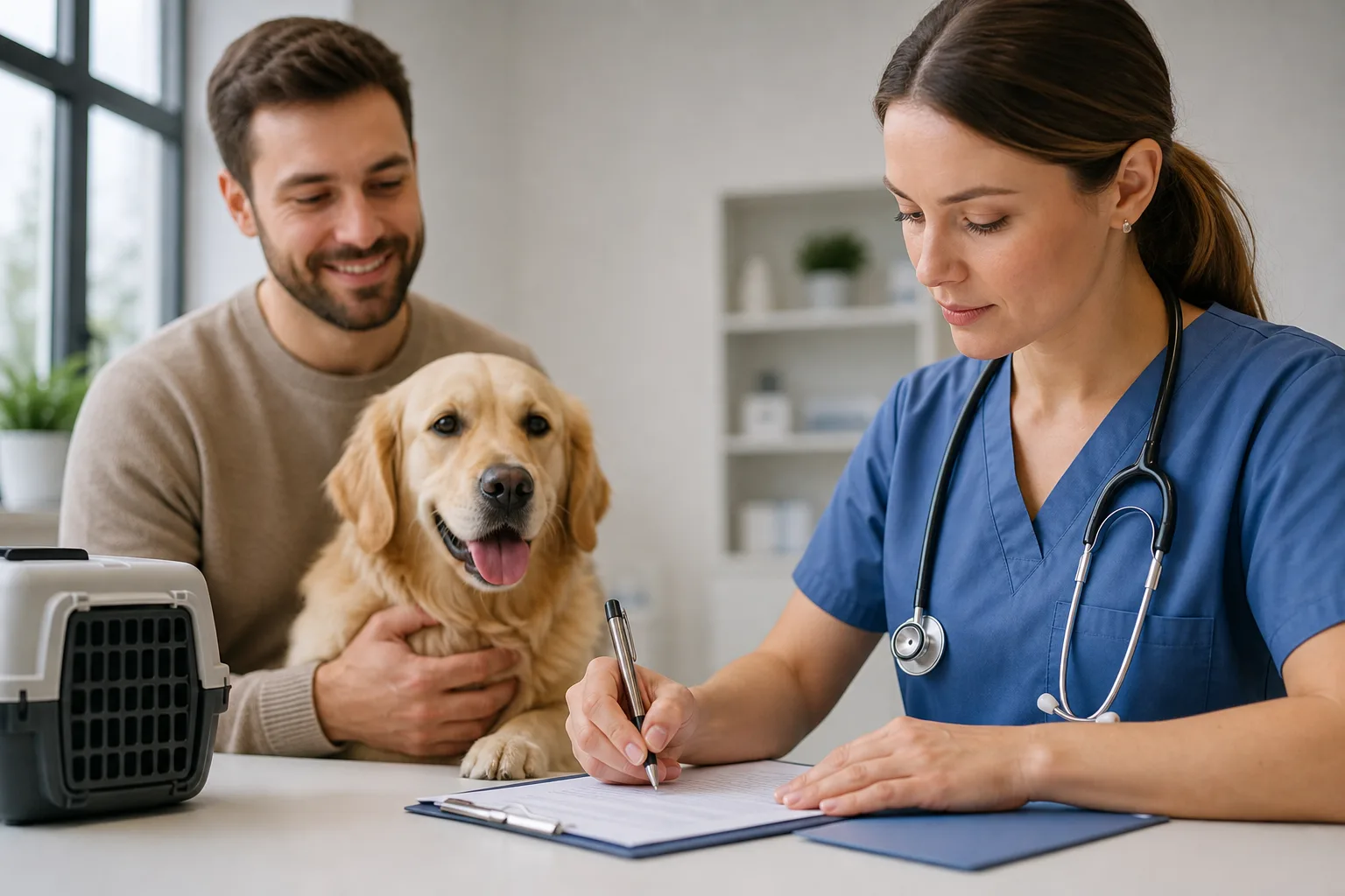 Health Certificate intake preview