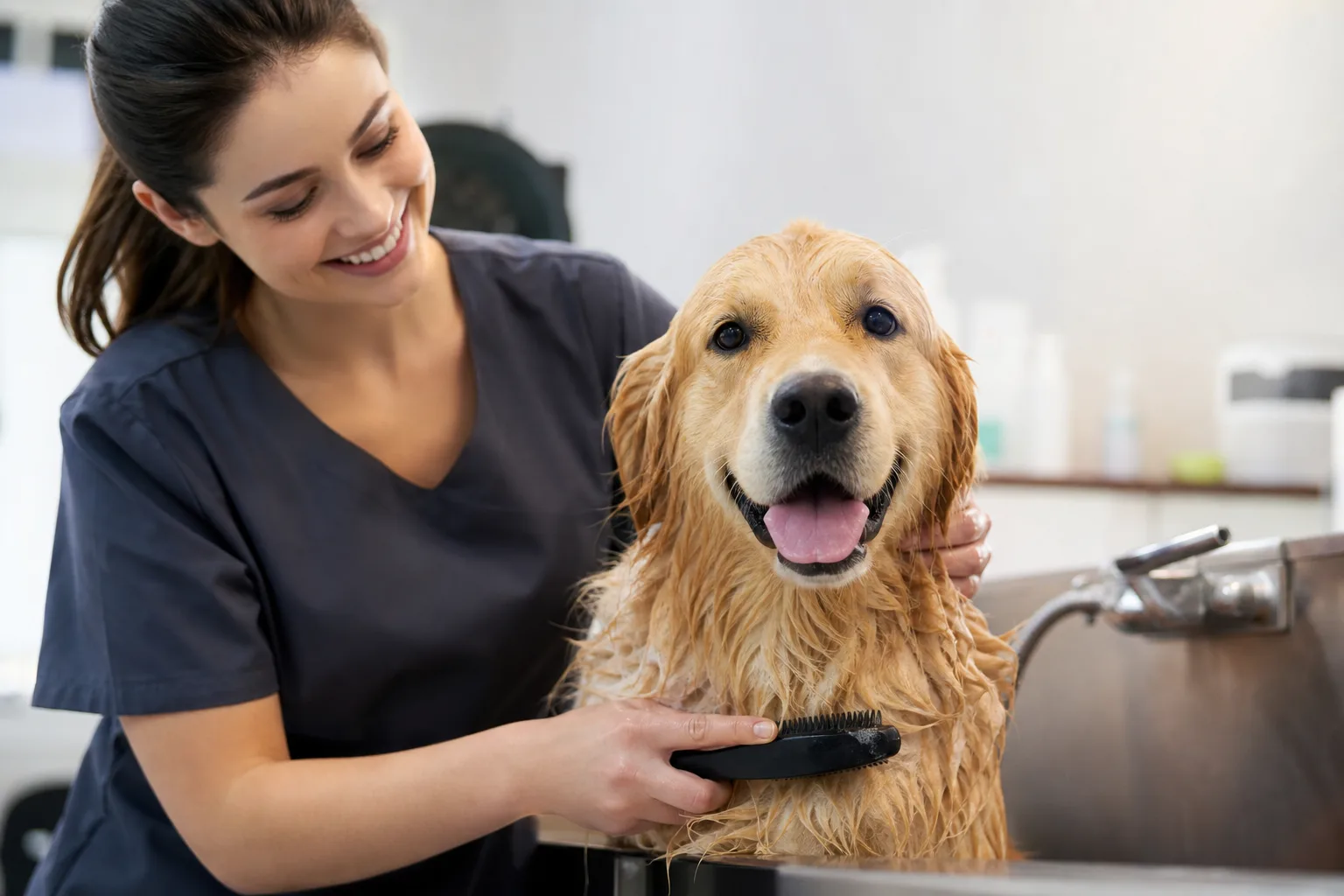 Dog Bath and Brush intake preview